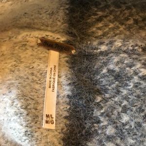 Free People cropped sweater wool